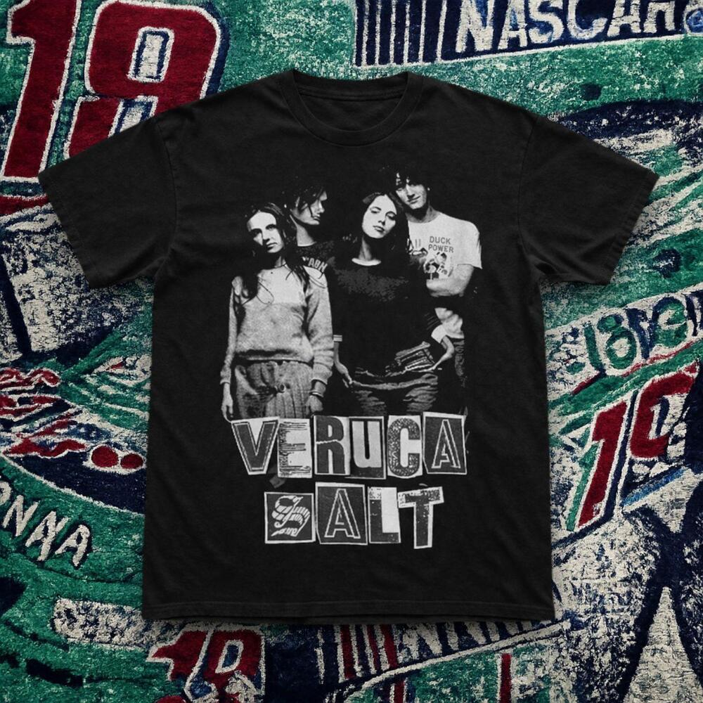Veruca Salt Band Photo Graphic Tee Black Unisex